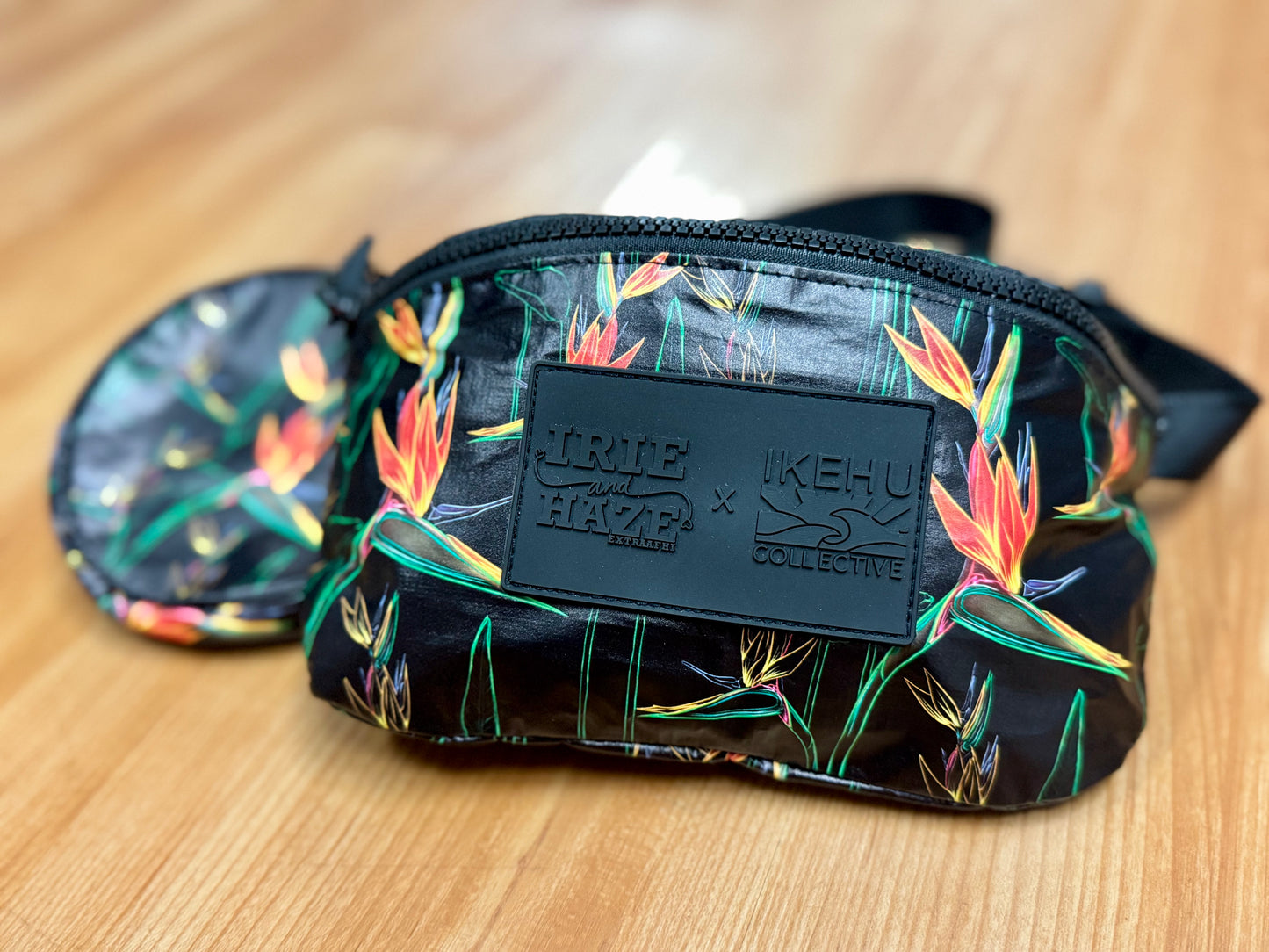 Bird of Paradise Hip Pack + Pouch Set by Irie and Haze X Ikehu Collective