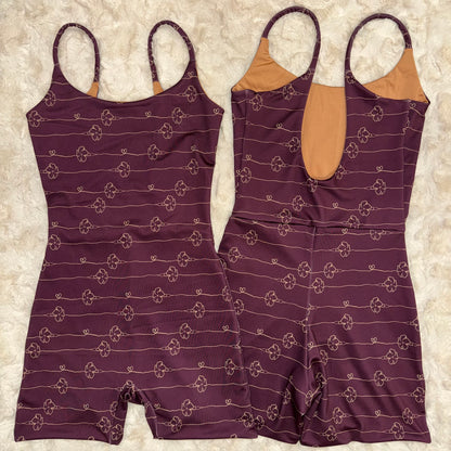 Puakenikeni Chains Scoop Back Playsuit - XS, S