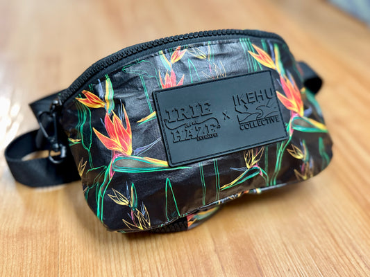Bird of Paradise Hip Pack + Pouch Set by Irie and Haze X Ikehu Collective