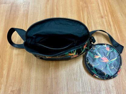 Bird of Paradise Hip Pack + Pouch Set by Irie and Haze X Ikehu Collective