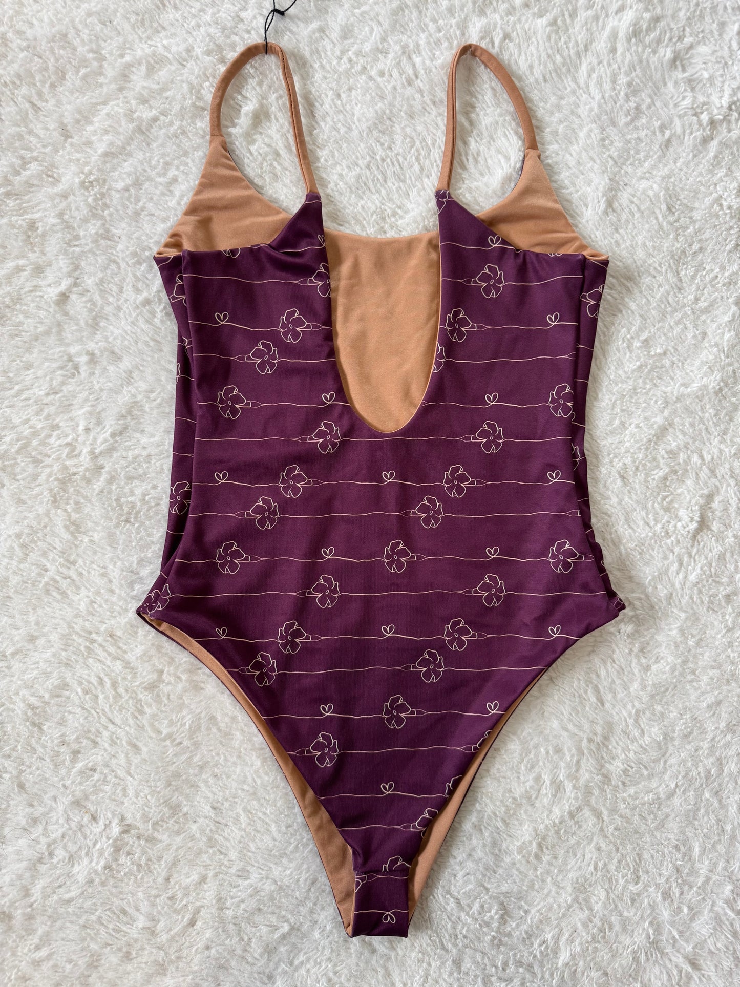 Puakenikeni Chains Scoop Back One Piece - S