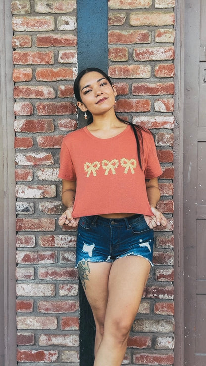 Positive Affirmation Boxy Crop Tops